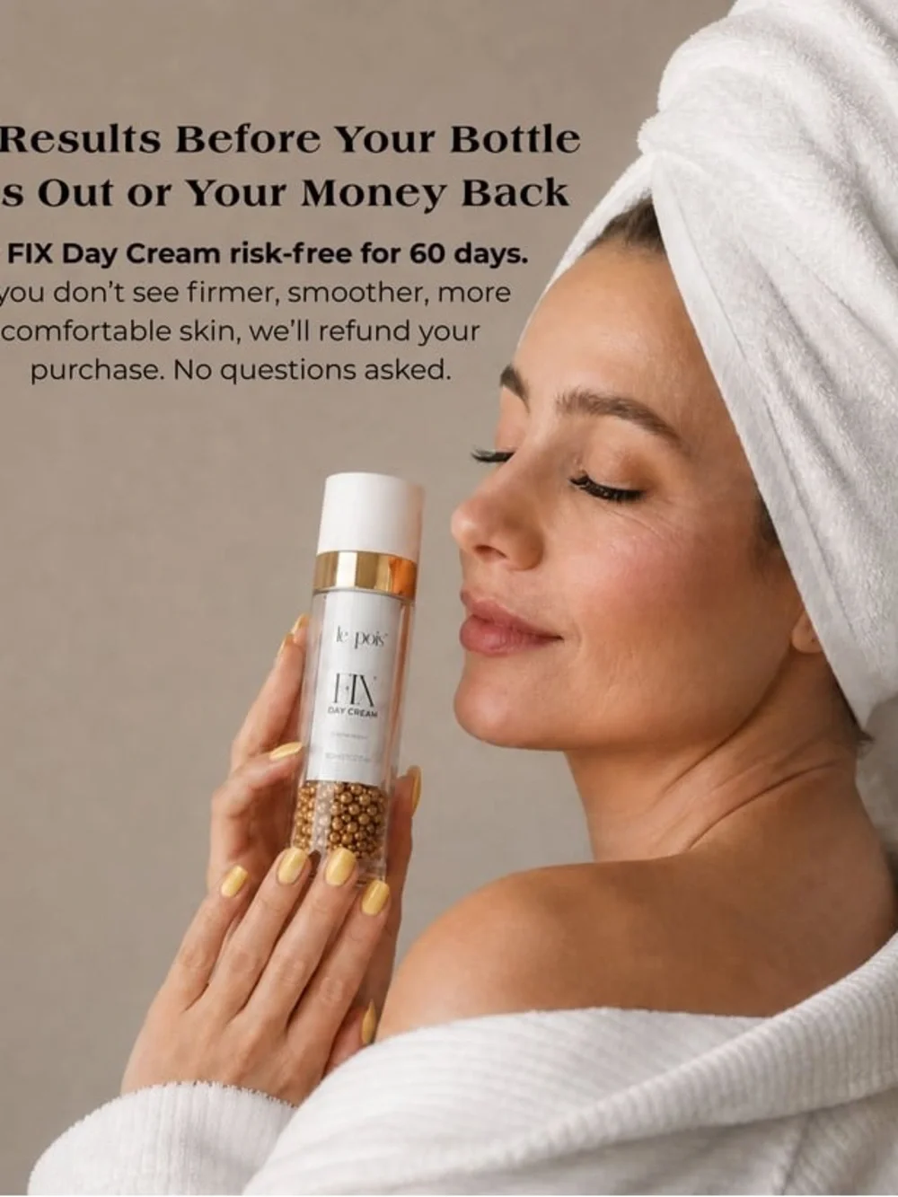 le pois FIX Day Treatment Cream, All Skin Types, 30 ml / 1.02 fl oz. Sealed Box.
